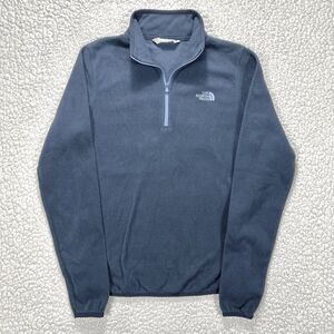 The North Face Fleece Pullover Women’s Small Blue Polartec 1/4 Zip Outdoor Warm
